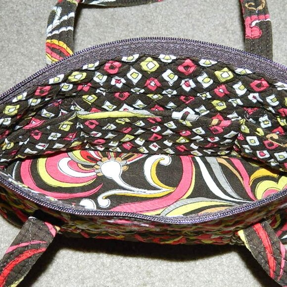 Vera Bradley Handbag Little Betsy Puccini retired pattern - Picture 8 of 8